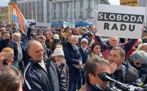 Hrvatska na nogama: Protesti protiv uvedenih mjera u pet hrvatskih gradova